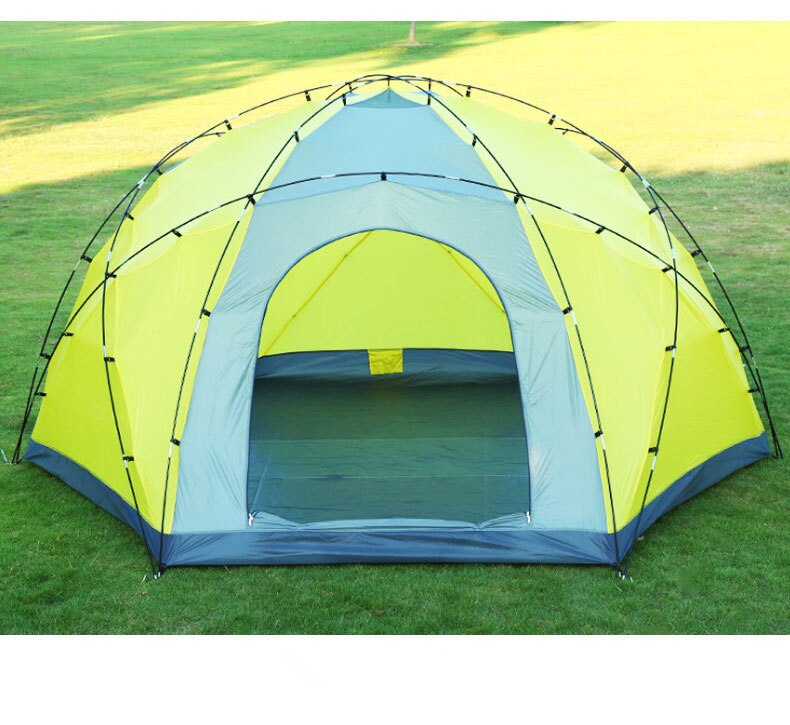 Cheap Goat Tents Person Outdoor Tent Fully Quick Opening Tents Waterproof Canopy Camping Hiking Tent Beach Family Travel Tools   